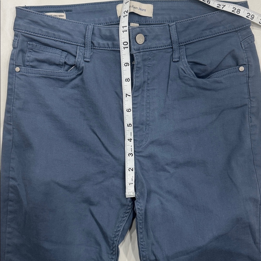 Calvin Klein High Rise Skinny Ankle Pants.  Sz 31 - Picture 5 of 10